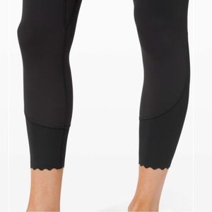 Lululemon Scalloped Hem Align Leggings